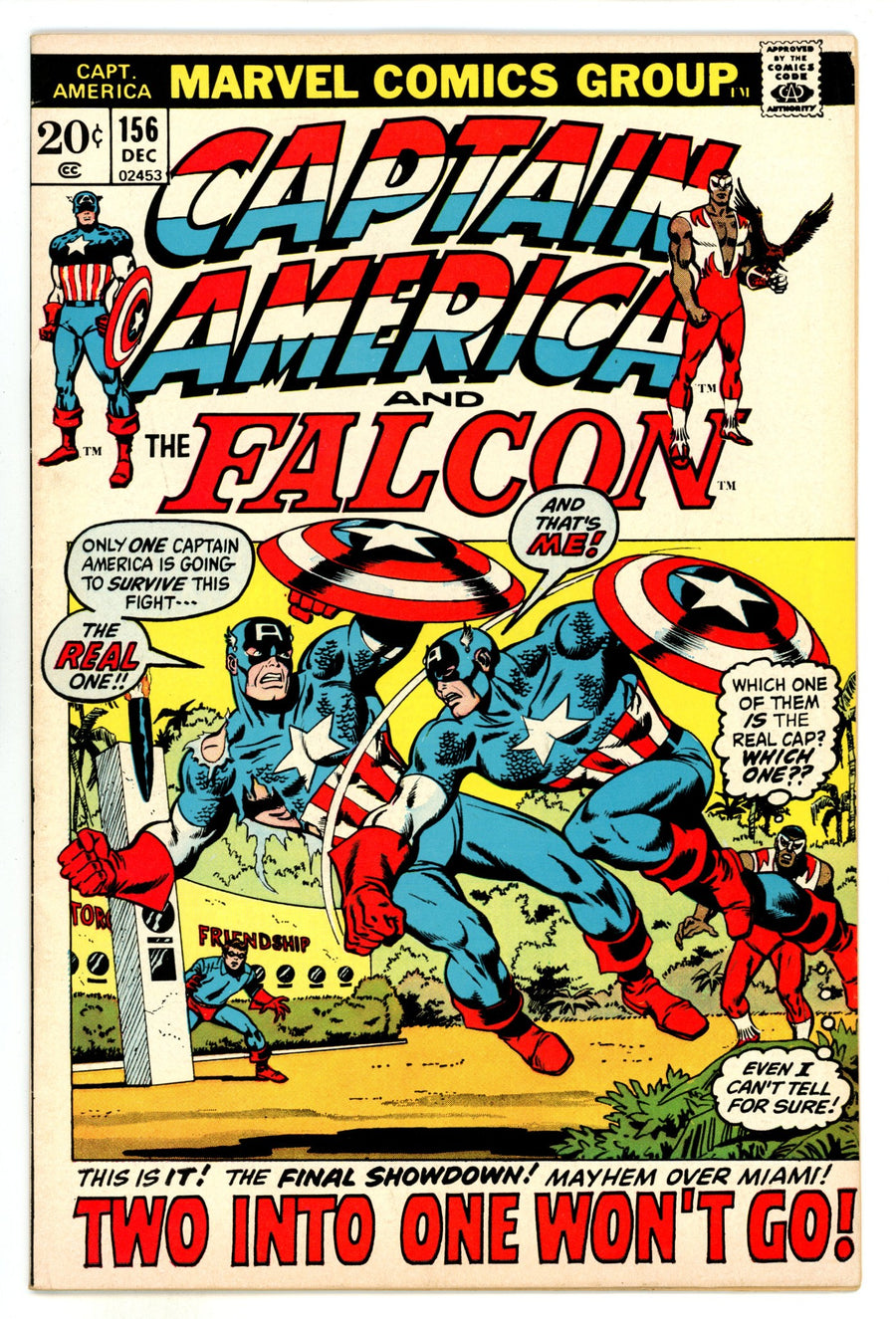 Captain America Vol 1 156 FN (6.0) (1972) 