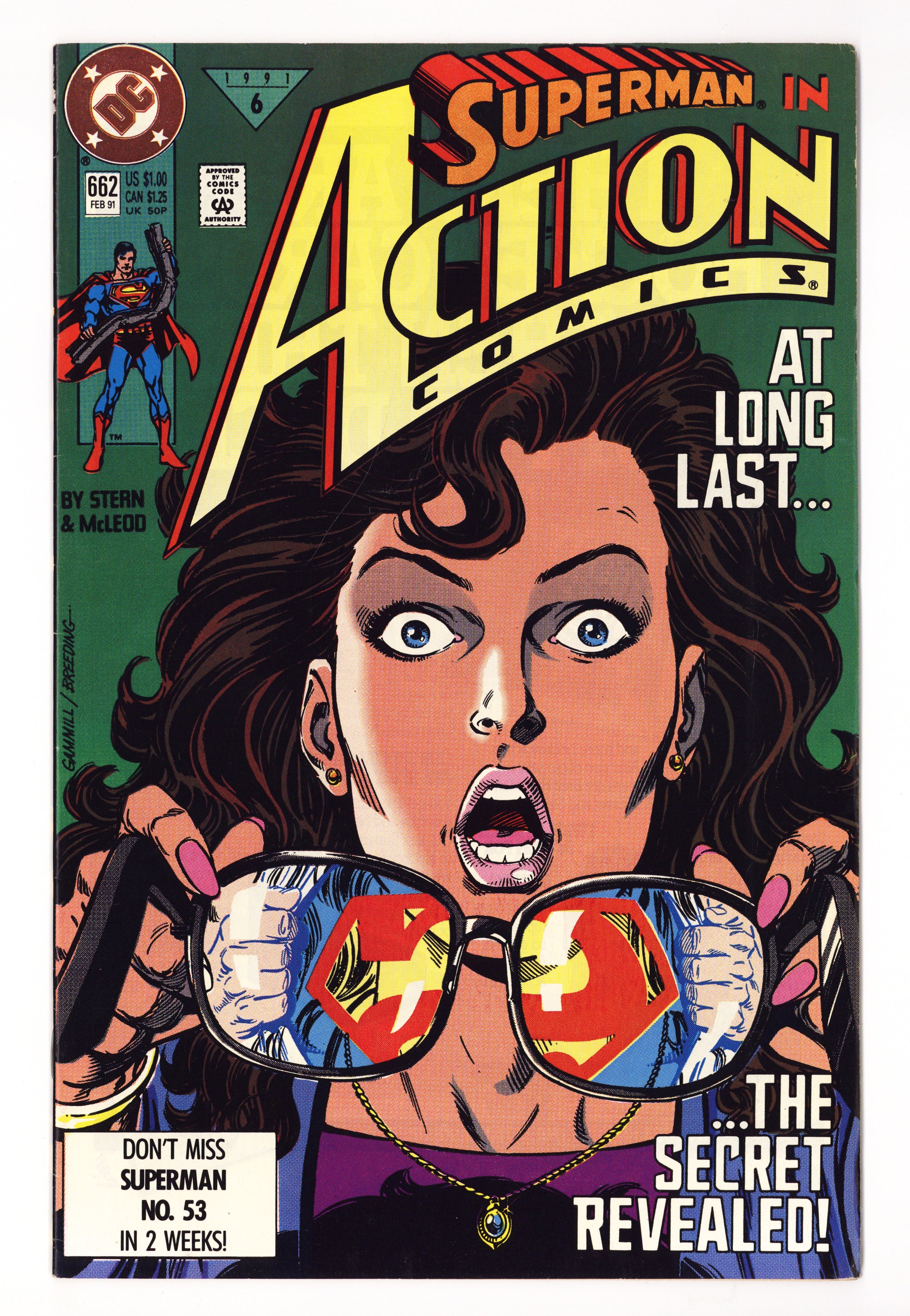 Action Comics Vol 1 662 High Grade (1991) 