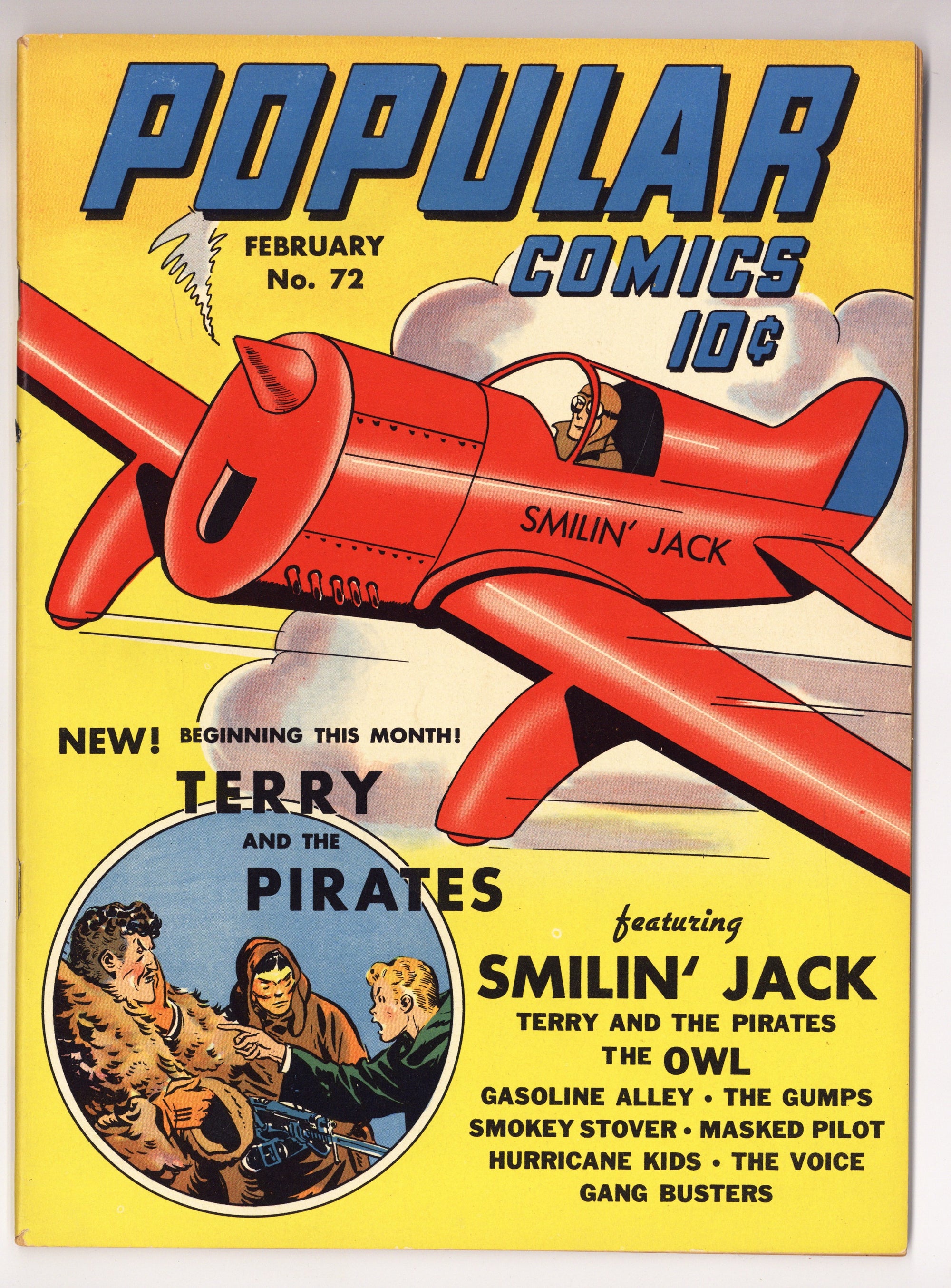 Popular Comics 72 VF (8.0) (1942) 