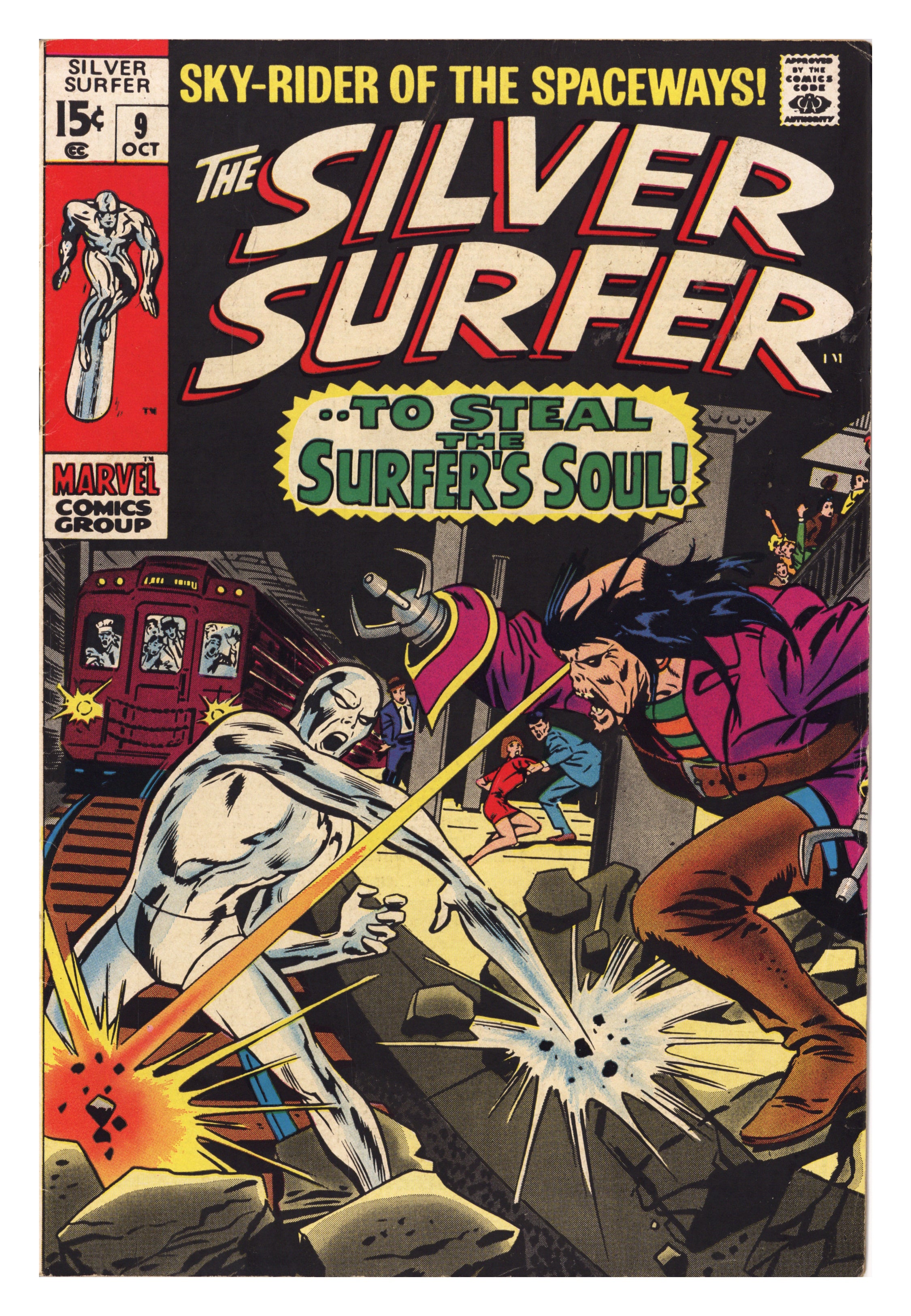 The Silver Surfer Vol 1 9 FN+ (6.5) (1969) 