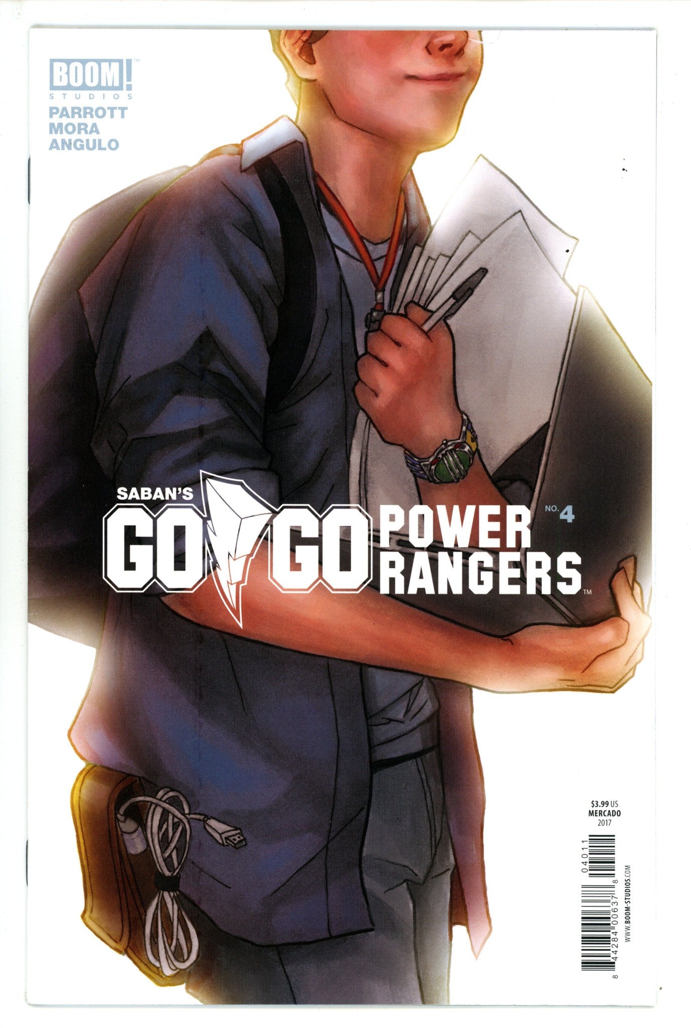 Saban's Go Go Power Rangers 4 VF+ (8.5) (2017) Mercado Incentive Variant 