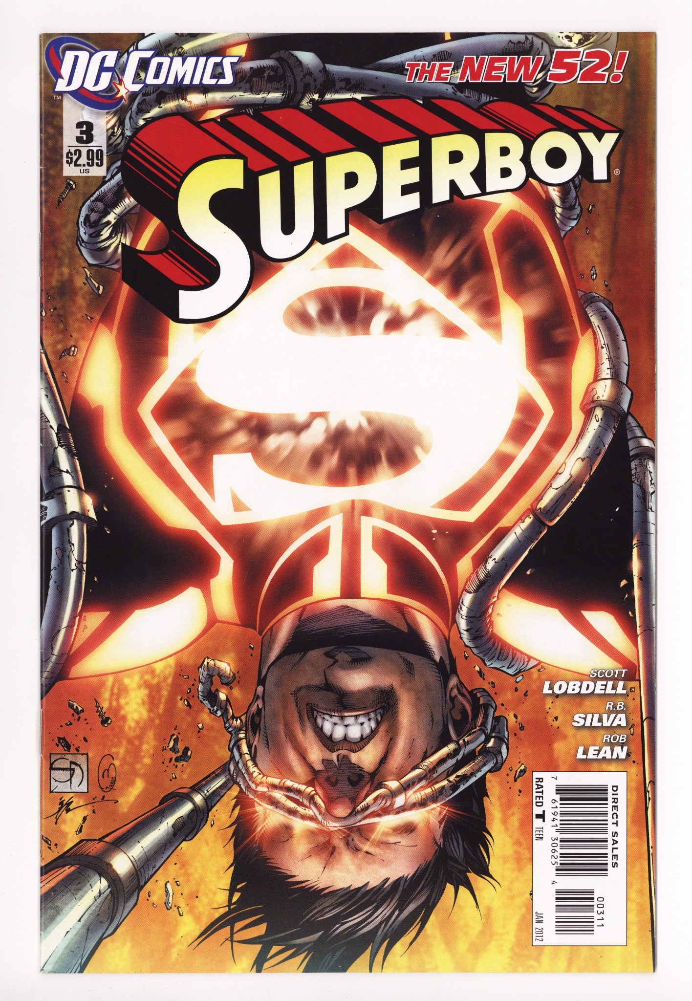 Superboy Vol 5 3 High Grade (2012) 