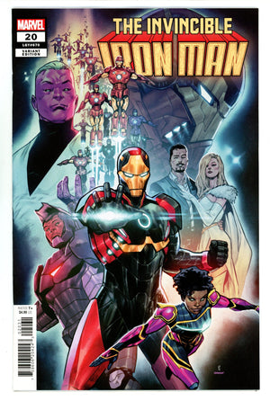 Invincible Iron Man Vol 4 20 Frigeri Variant (2024)