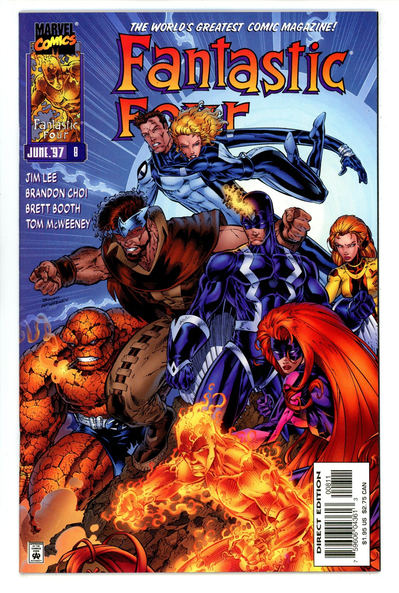 Fantastic Four Vol 2 8 High Grade (1997) 