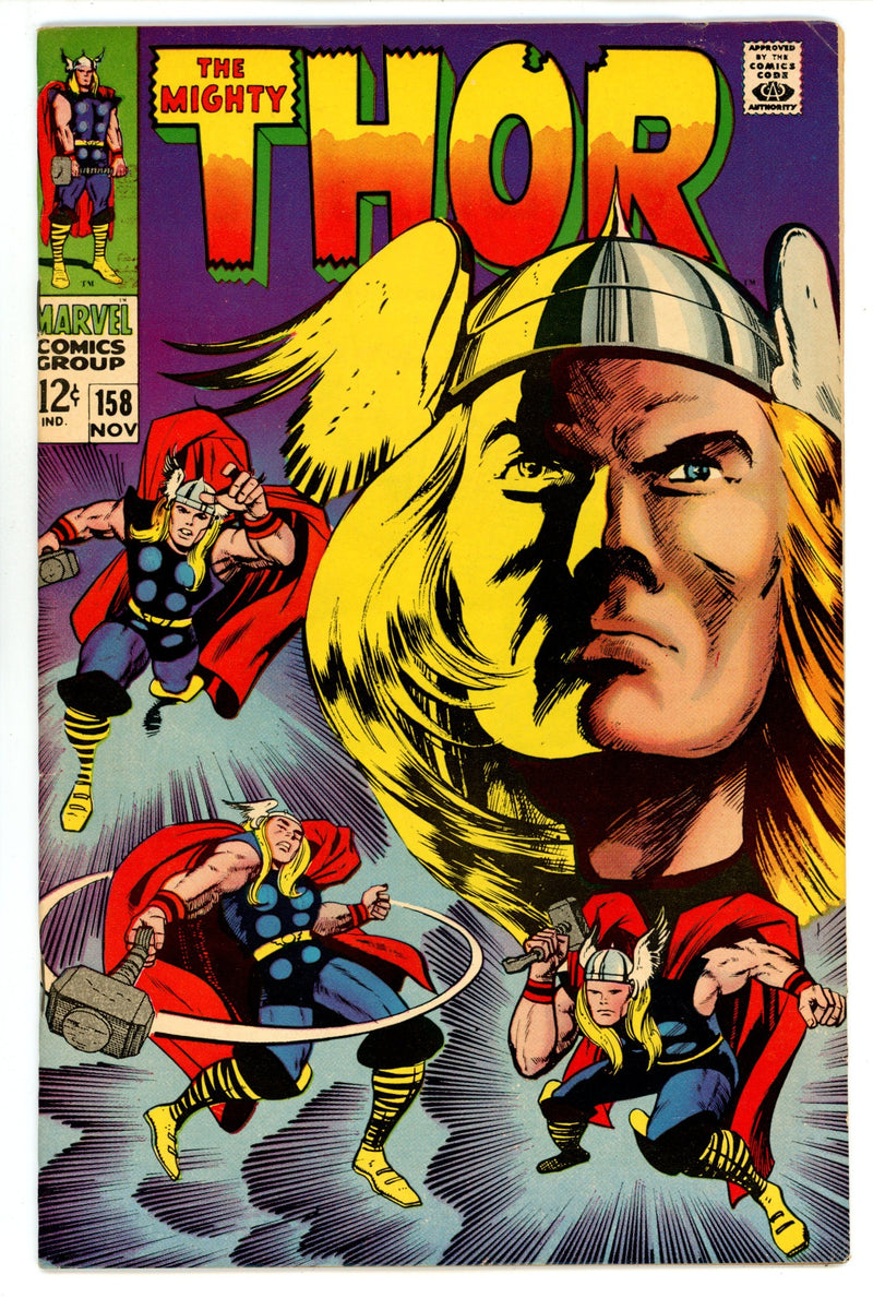 Thor Vol 1 158 VF- (7.5) (1968) 