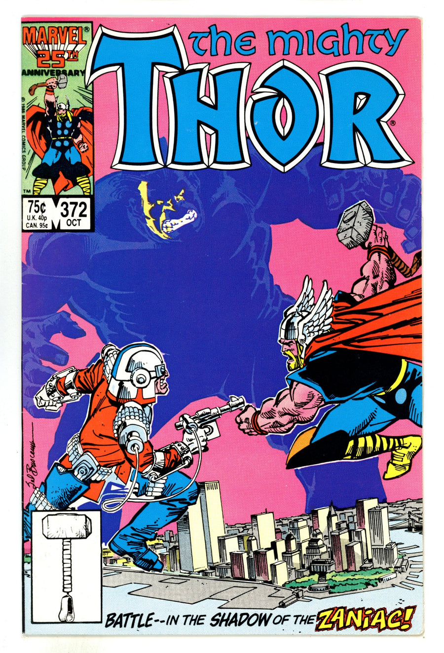 Thor Vol 1 372  VG (4.0)  (1986)  