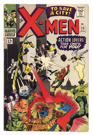 The X-Men Vol 1 23 FN- (5.5) (1966) 