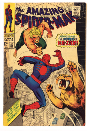 The Amazing Spider-Man Vol 1 57 FN- (5.5) (1968)