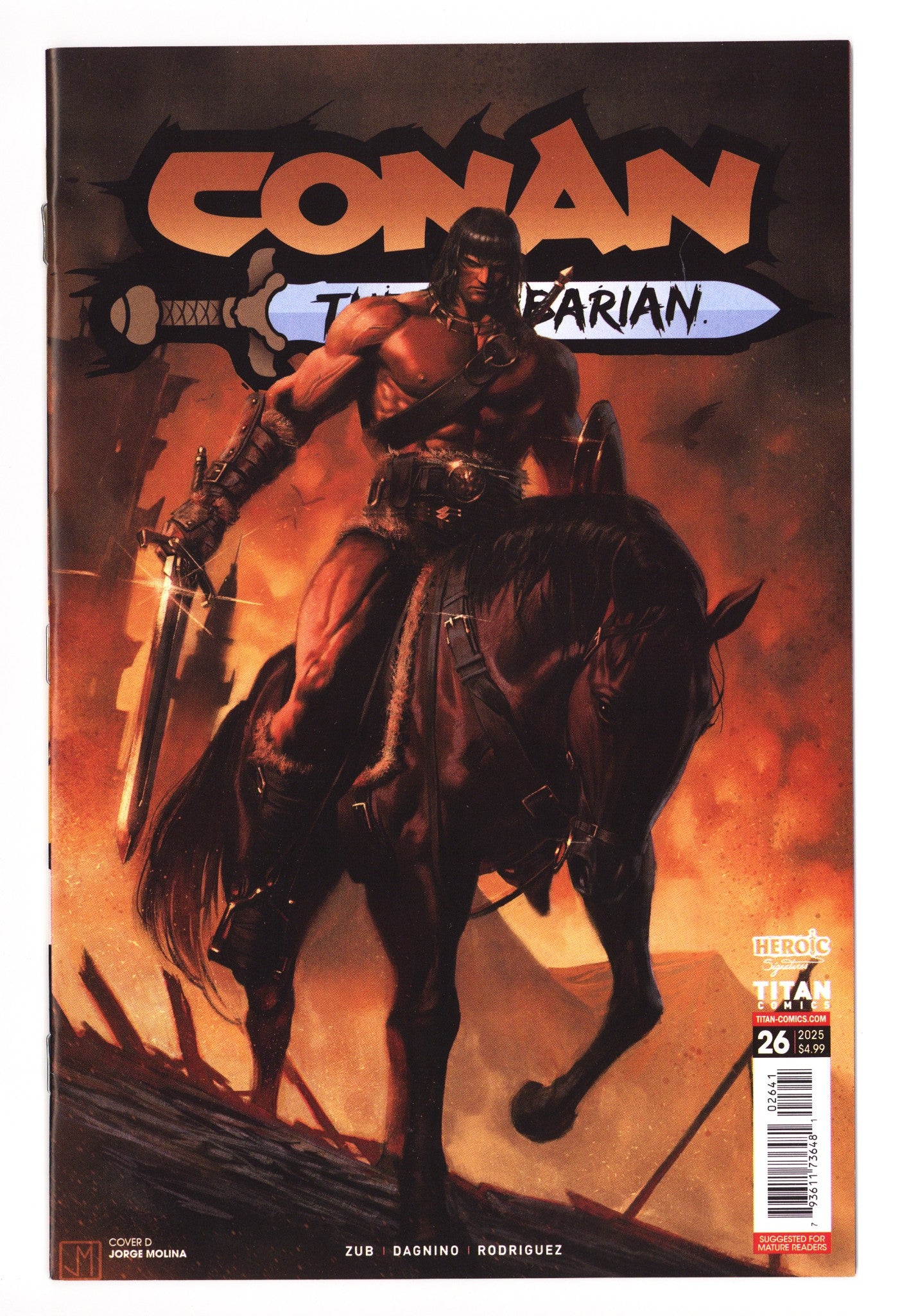Conan The Barbarian 26 Molina Variant (2025)