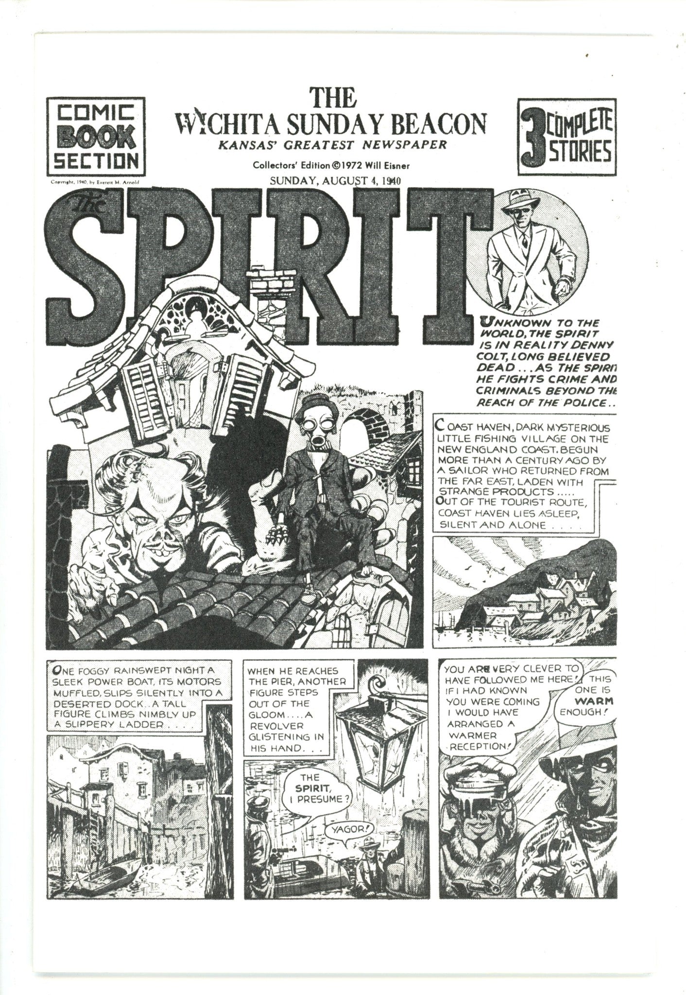 The Spirit: Fantasy [nn] Collector'S Edition (1972)