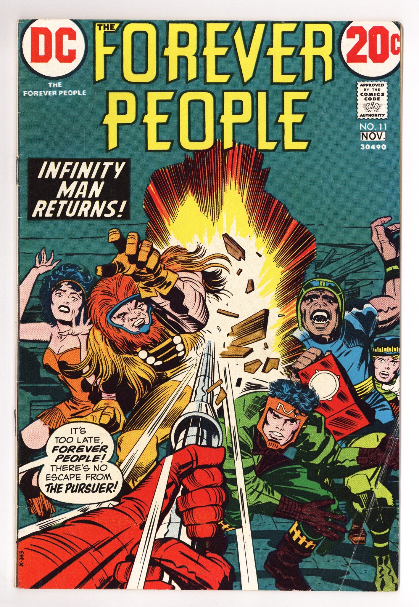 The Forever People Vol 1 11 Low Grade (1972) 