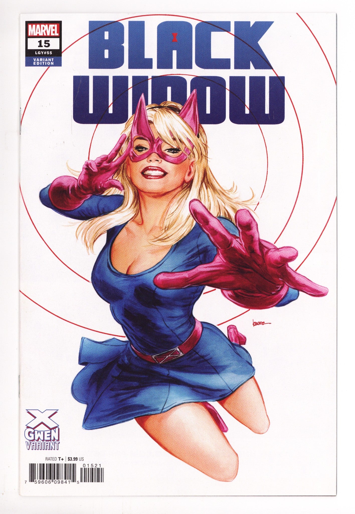 Black Widow Vol 9 15 (55) High Grade (2022) Andrews Variant 