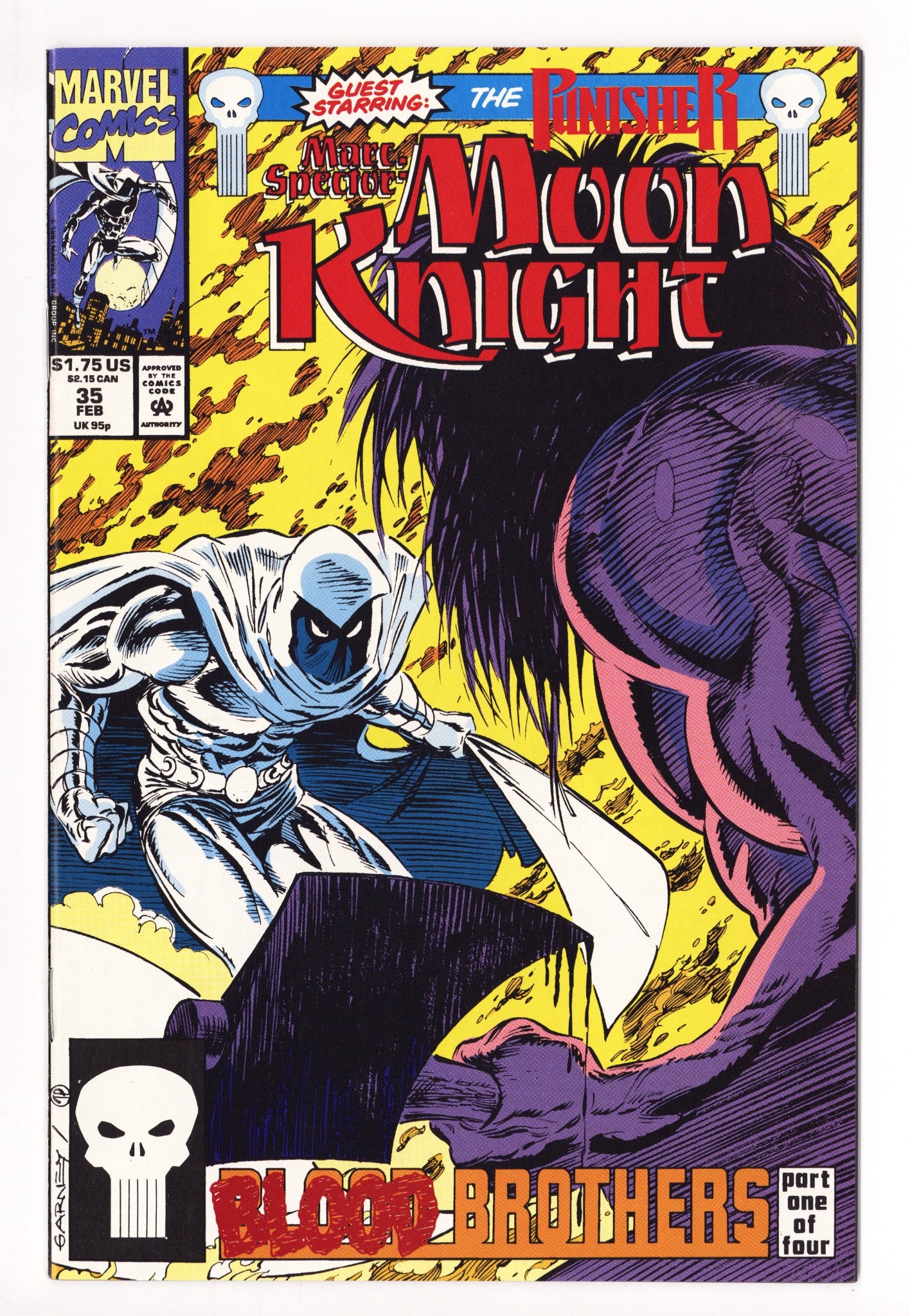 Marc Spector: Moon Knight 35 High Grade (1992) 