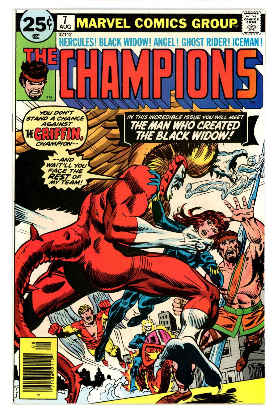 The Champions Vol 1 7 VF (8.0) (1976) 