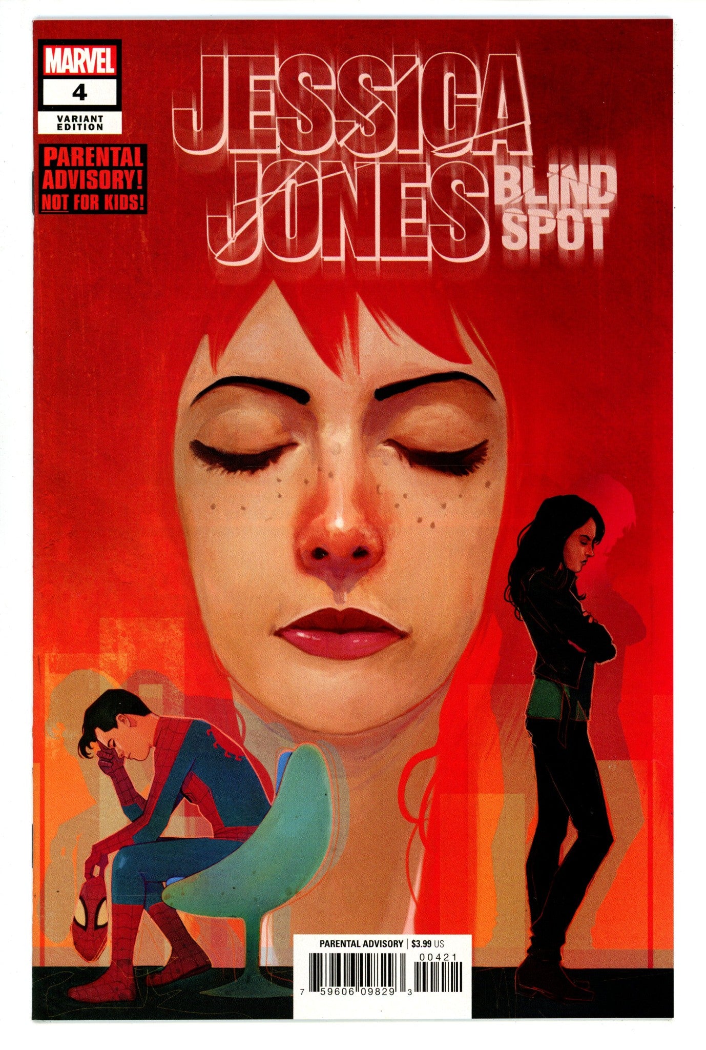 Jessica Jones: Blind Spot 4 High Grade (2020) Simmonds Variant 