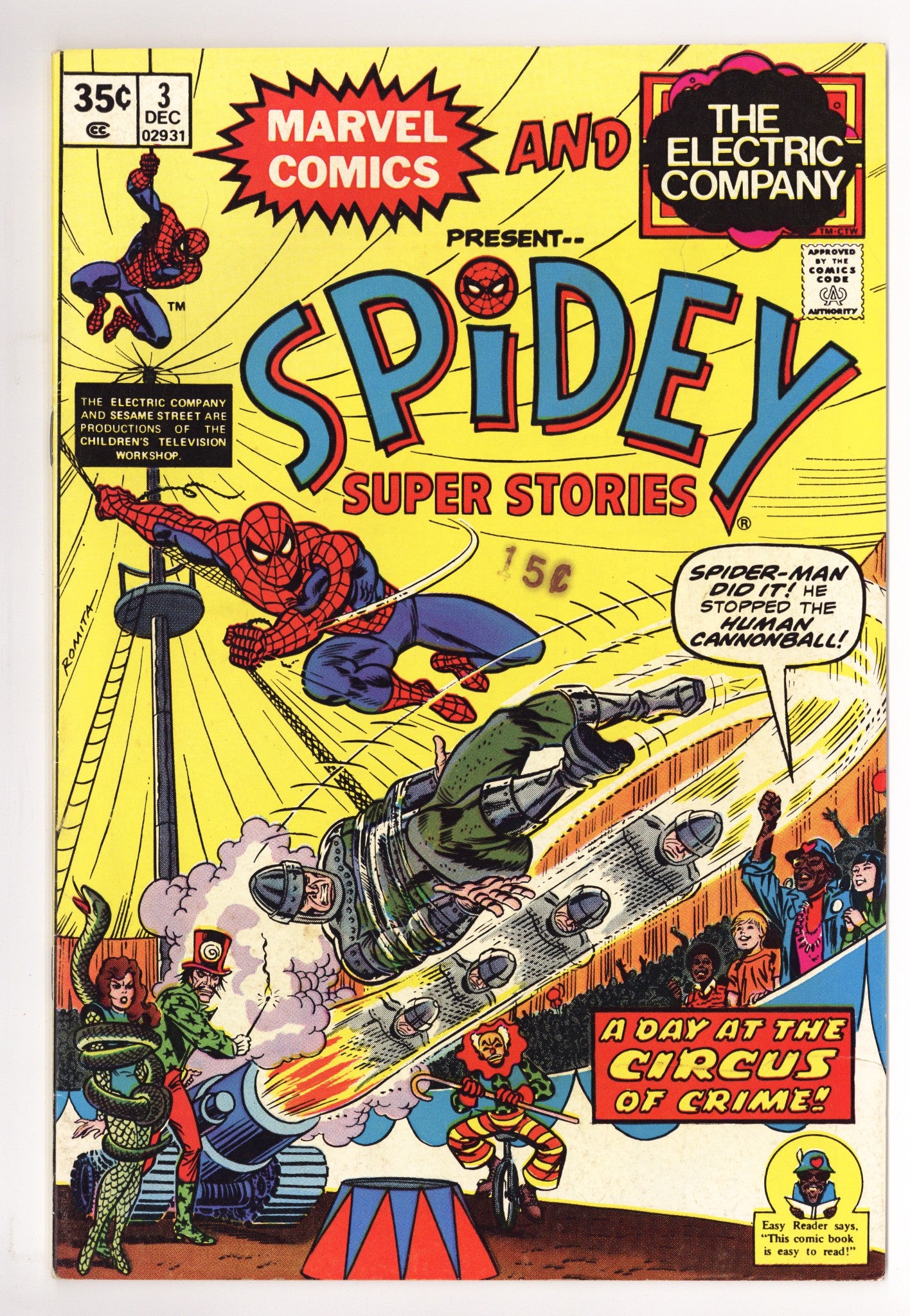 Spidey Super Stories 3 FN/VF (7.0) (1974) 