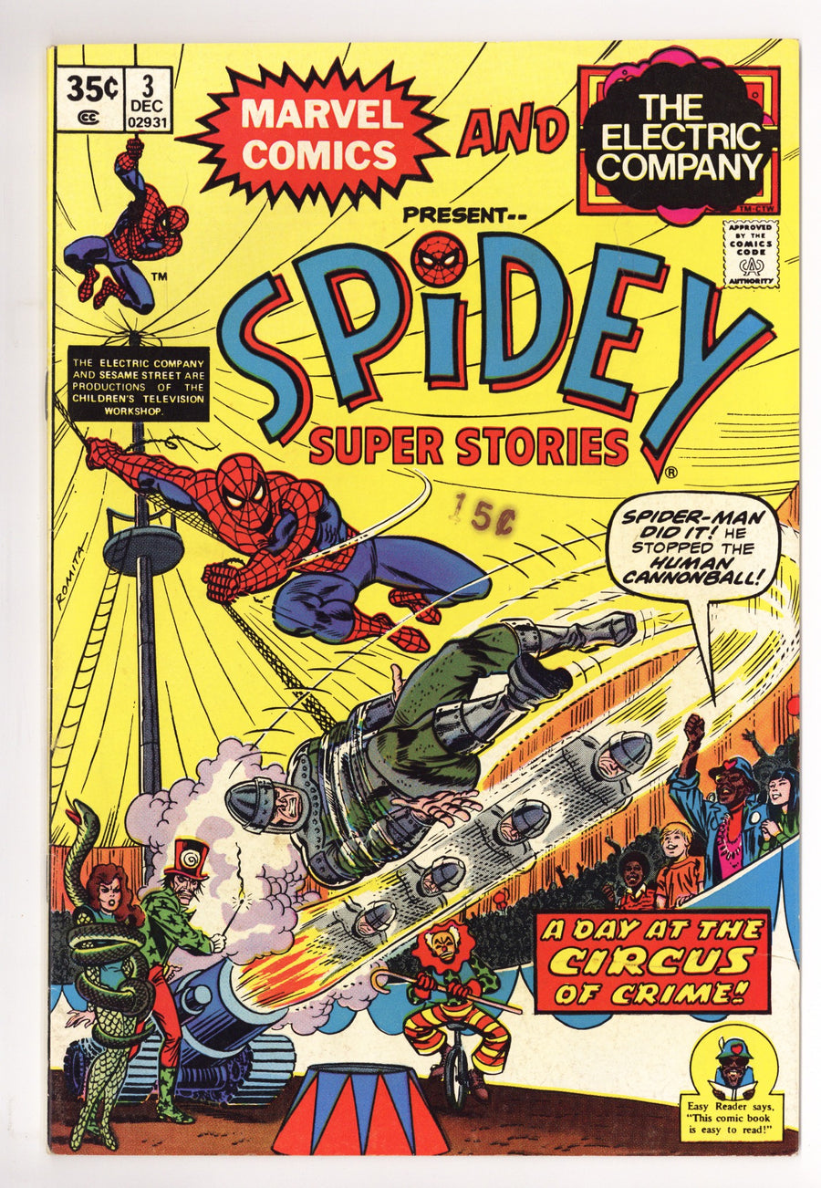 Spidey Super Stories 3 FN/VF (7.0) (1974) 