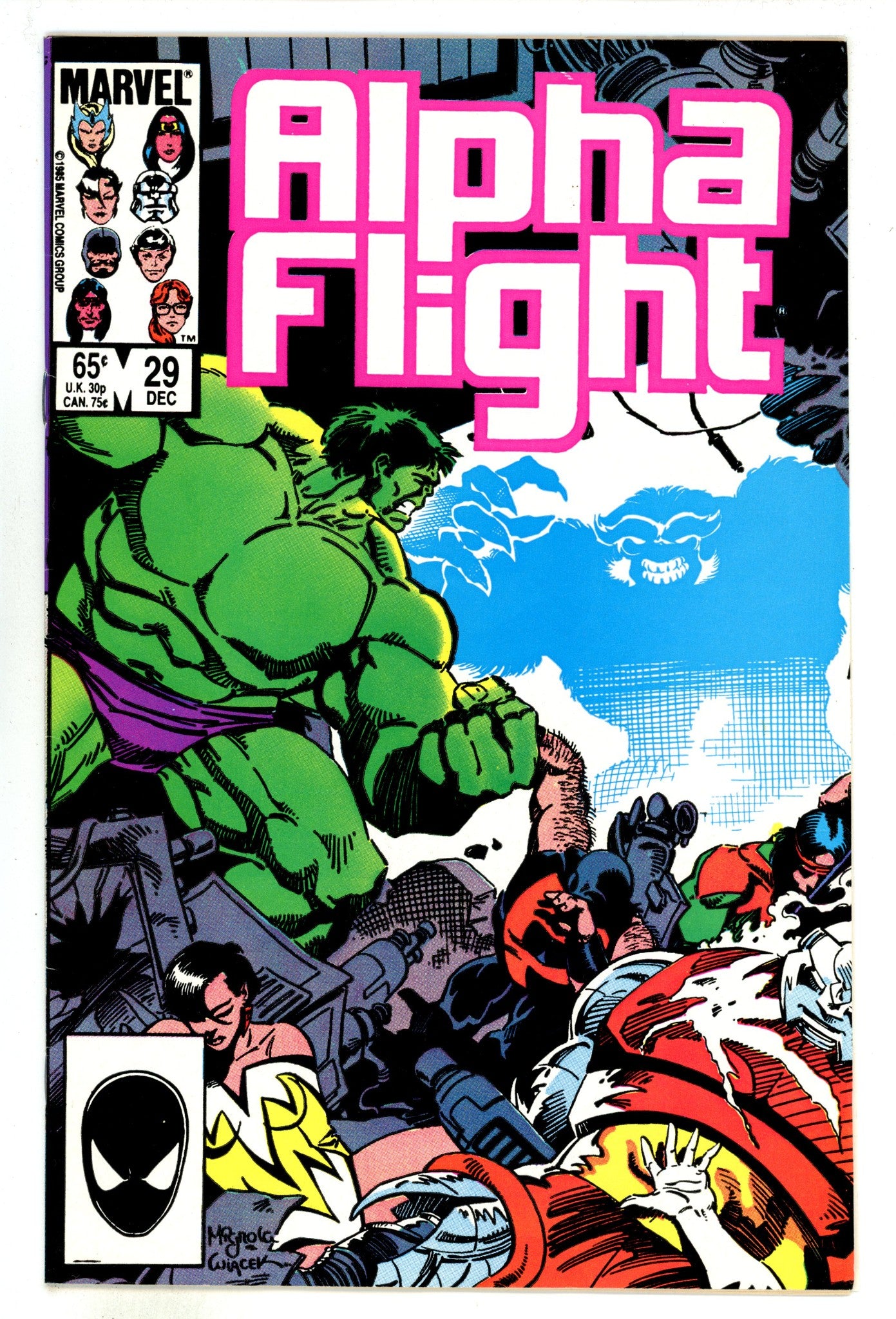 Alpha Flight Vol 1 29 High Grade (1985) 