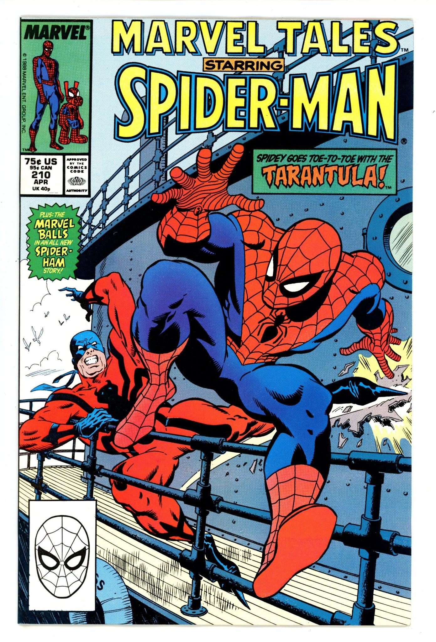 Marvel Tales Vol 2 210 NM- (9.2) (1988) 