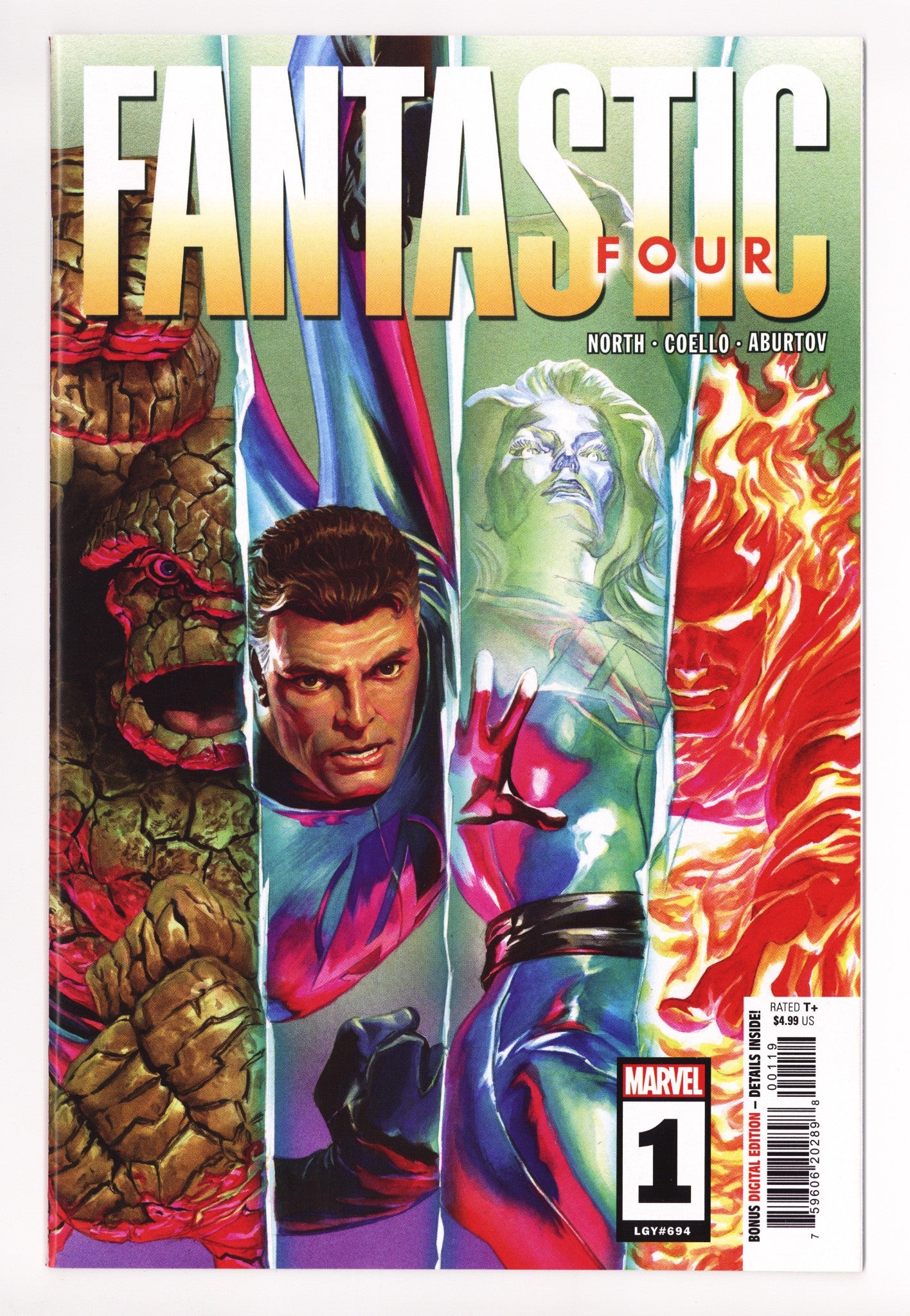 Fantastic Four Vol 7 1 (694) High Grade (2023) Ross Variant 