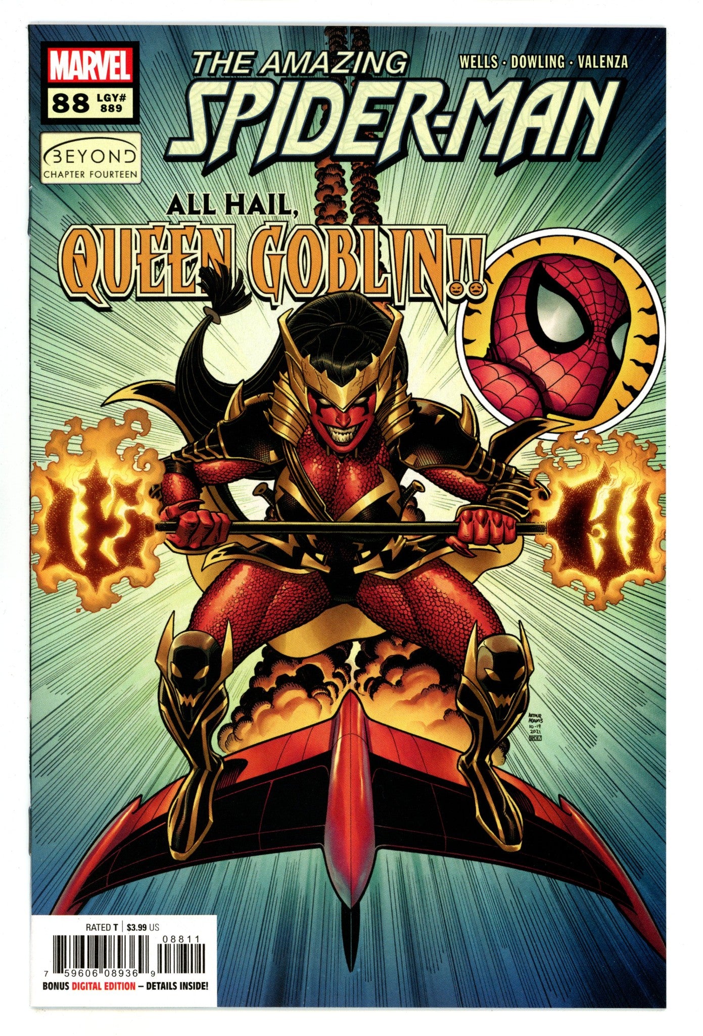 Amazing Spider-Man Vol 5 88 (889)  High Grade  (2022)  