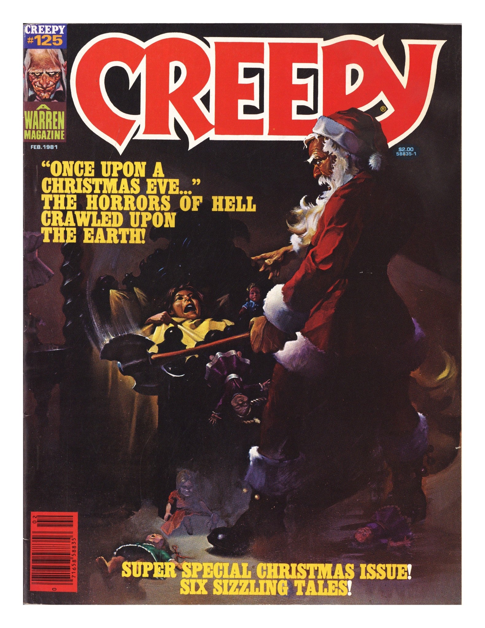 Creepy 125 FN (6.0) (1981) Canadian Price Variant 