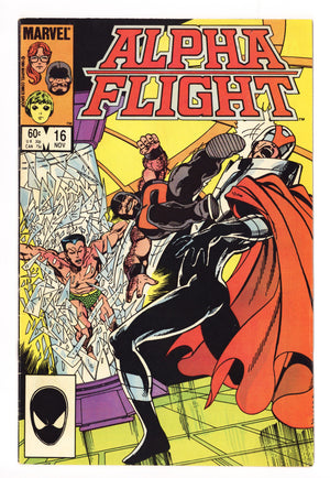 Alpha Flight Vol 1 15 Low Grade (1984) Signed x1 1st Page Bob Wiacek 