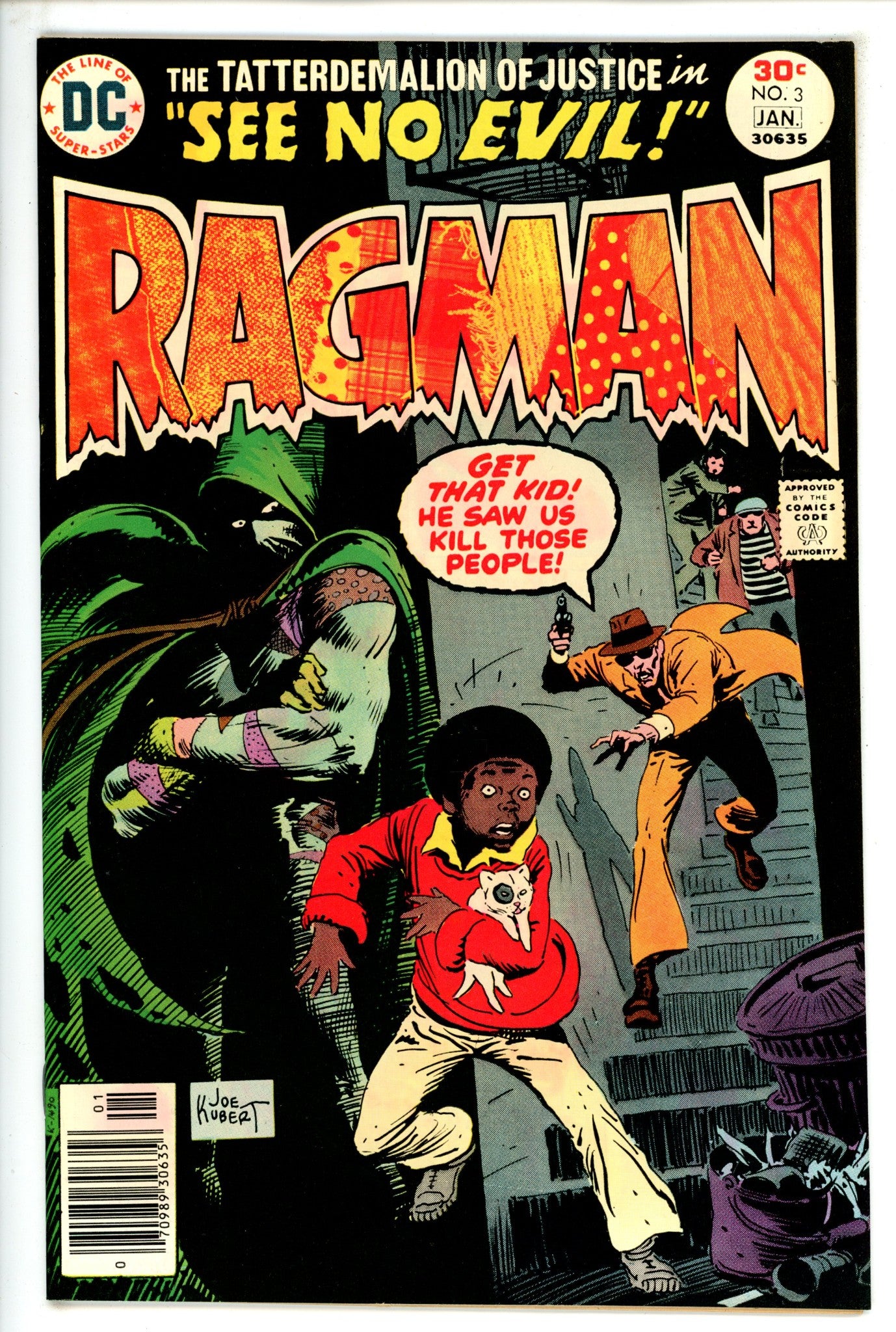 Ragman Vol 1 3 FN/VF (1977)