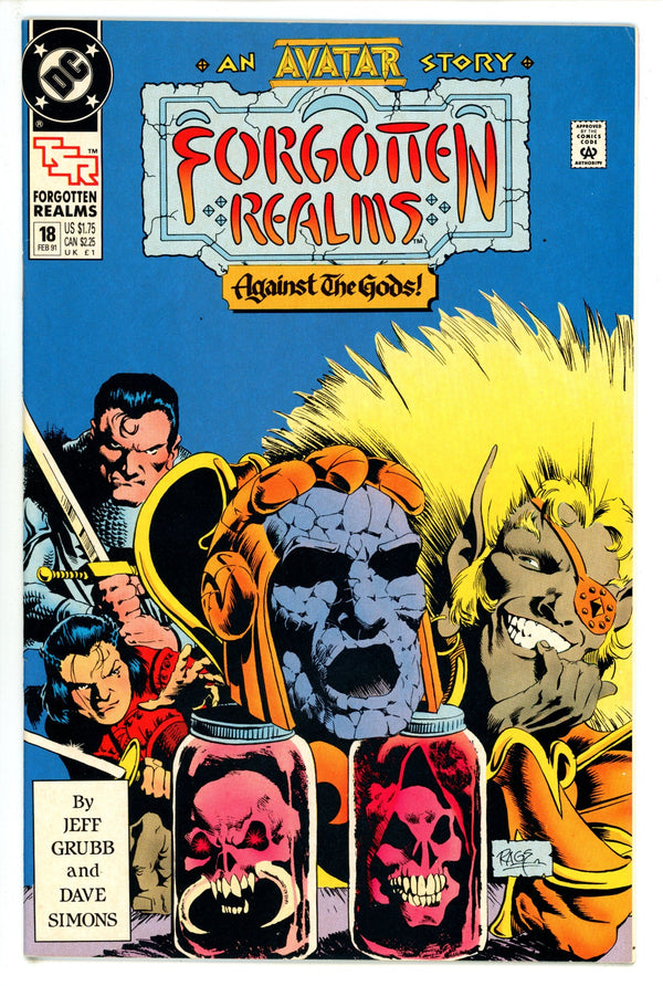 Forgotten Realms Comic Book 18 High Grade (1991)