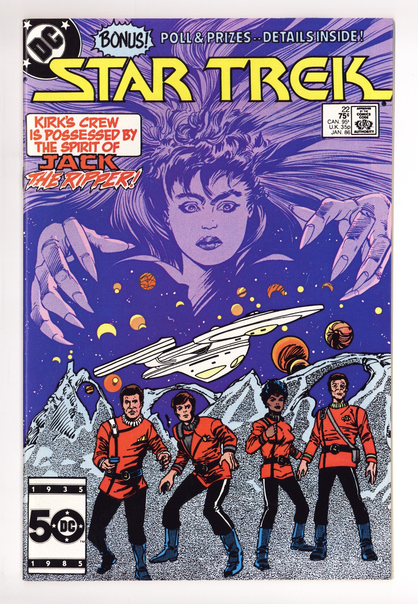 Star Trek Vol 1 22 High Grade (1986) 