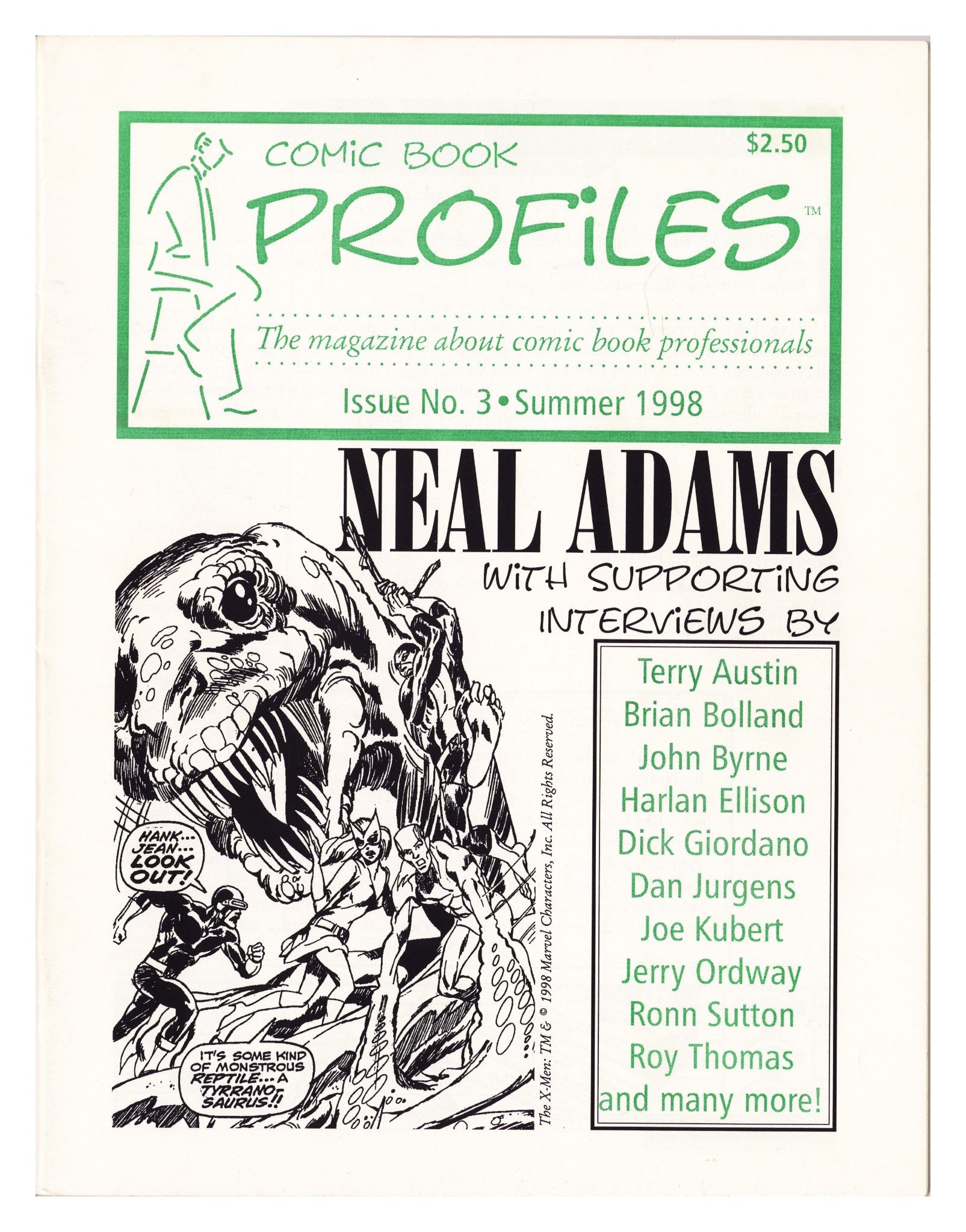 Comic Book Profiles 3 Low Grade (1998) 