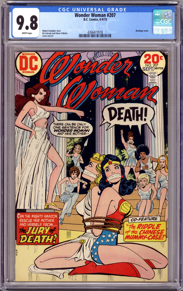 Wonder Woman Vol 1 207 CGC 9.8 (NM/M) (1973)