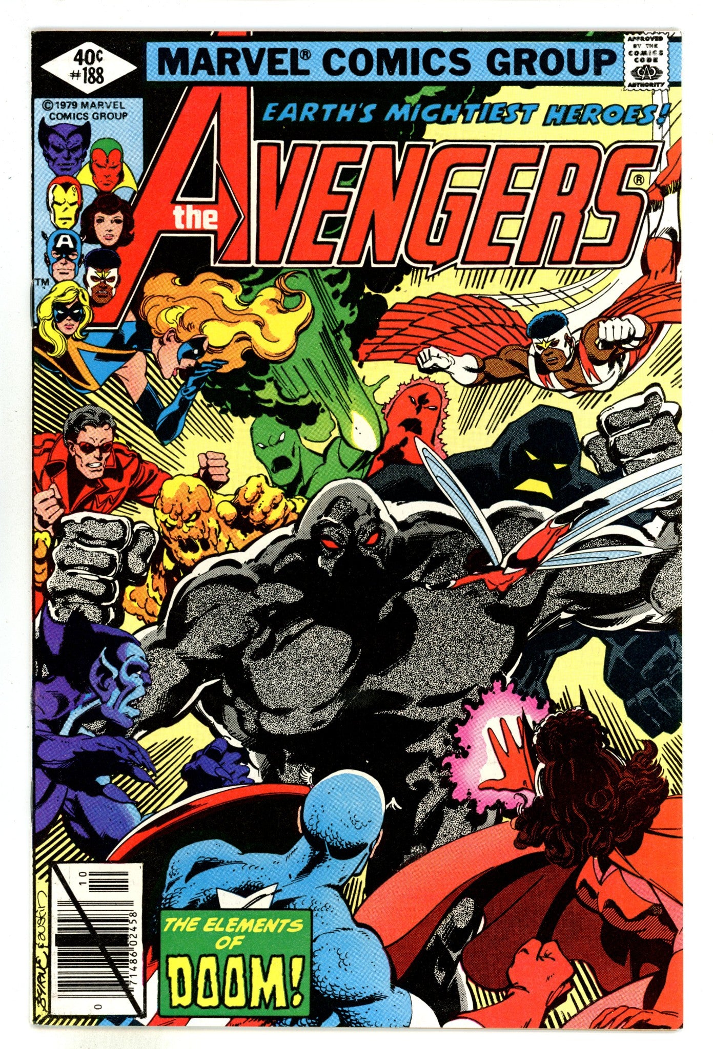 The Avengers Vol 1 188  NM- (9.2)   (1979)        
