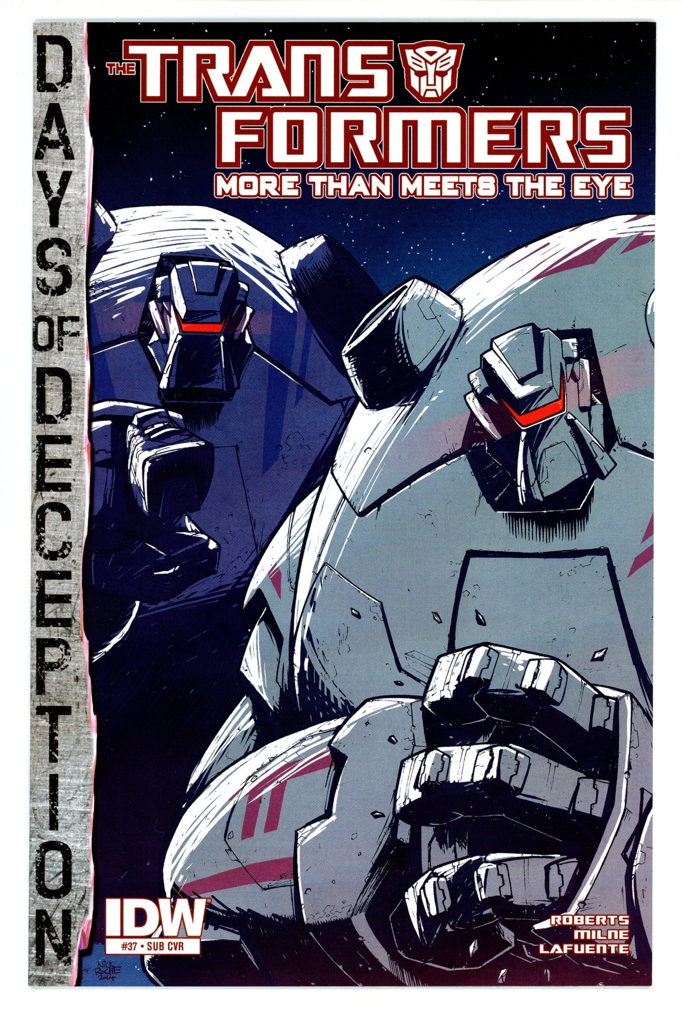 The Transformers: More Than Meets the Eye 37 High Grade (2015) Roche Variant 