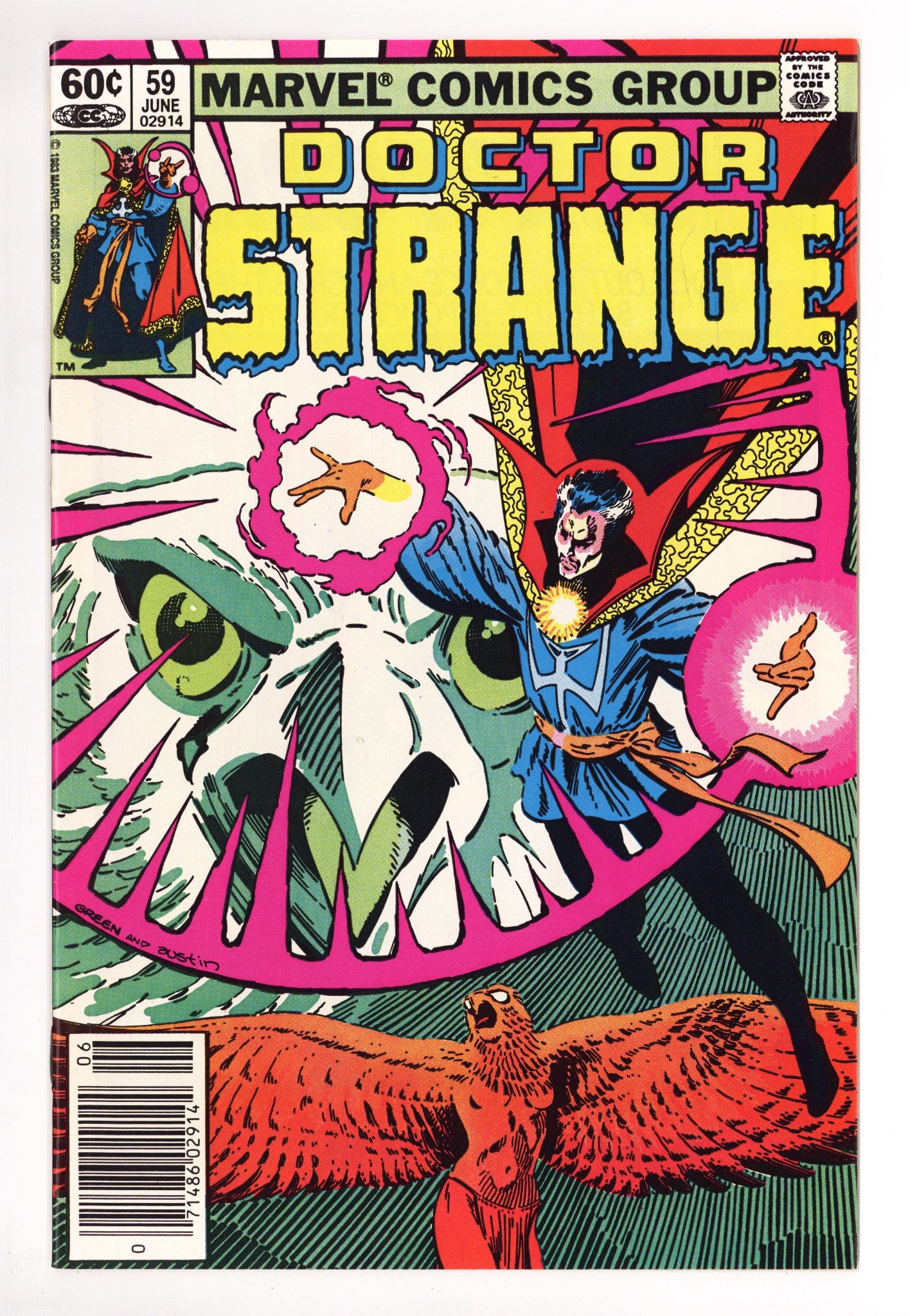 Doctor Strange Vol 2 59 Mid Grade (1983) Newsstand 