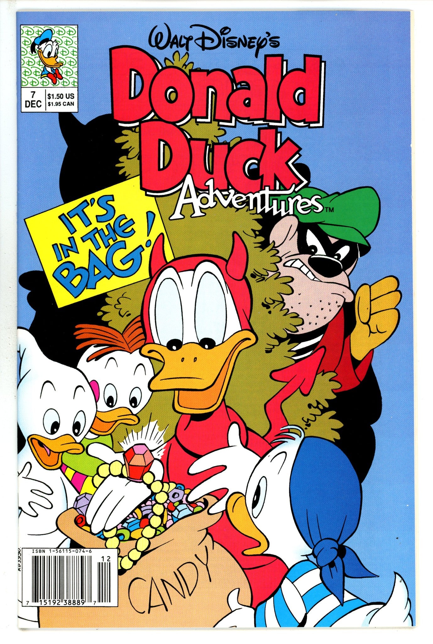 Walt Disney's Donald Duck Adventures Vol 2 7 Newsstand VF/NM (1990)