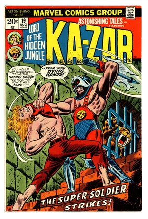 Astonishing Tales Vol 1 19 FN/VF (7.0) (1973) 