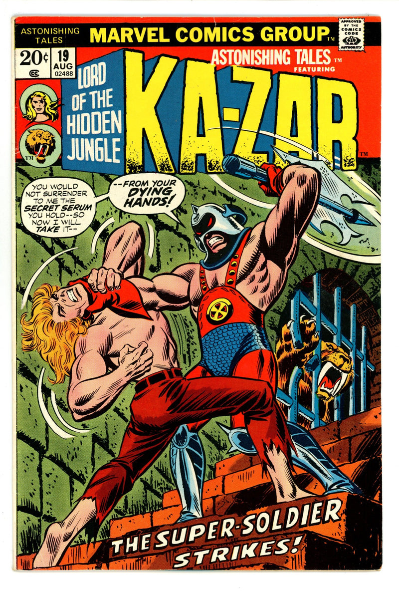 Astonishing Tales Vol 1 19 FN/VF (7.0) (1973) 