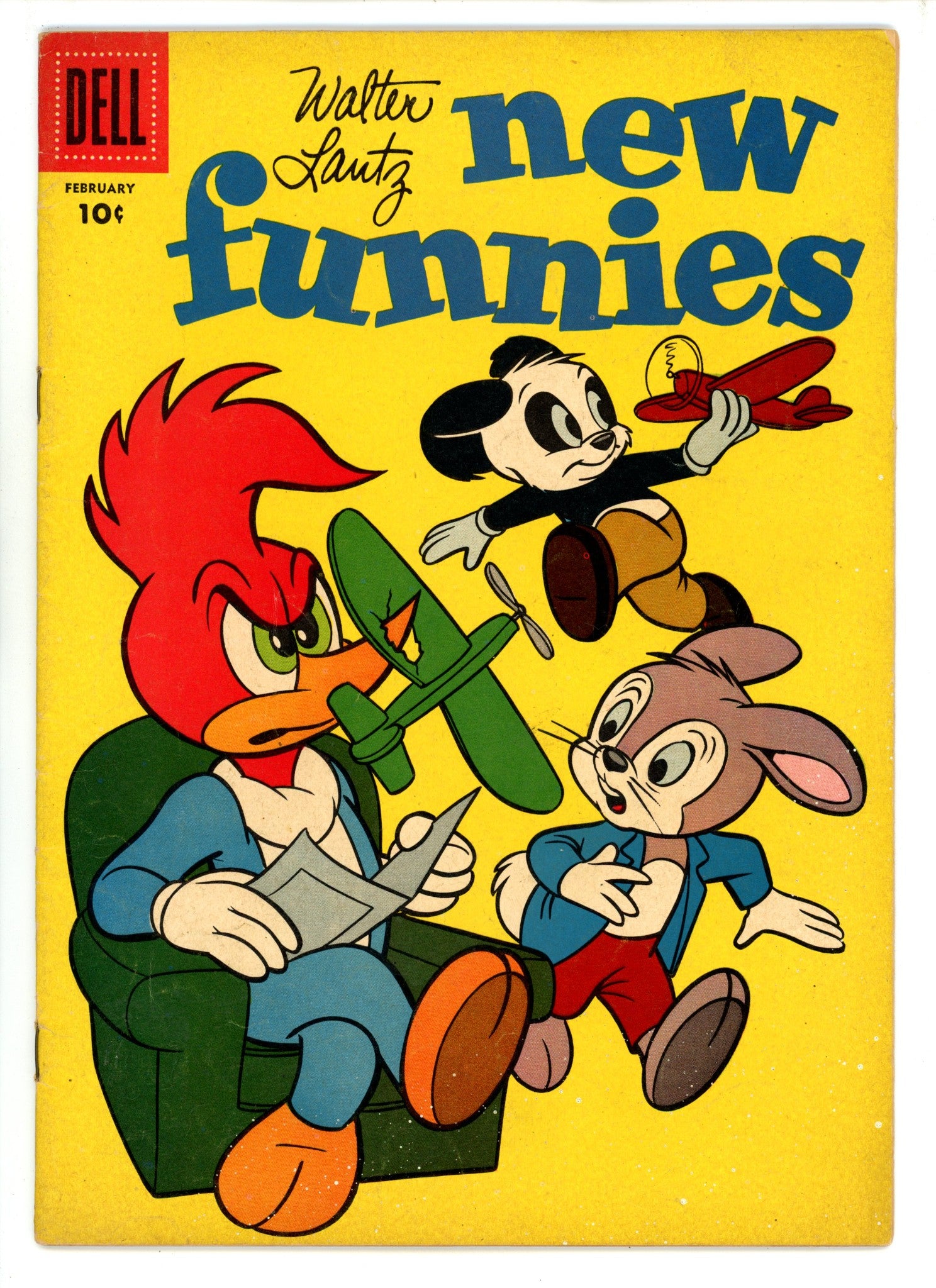 Walter Lantz New Funnies 240 VG (4.0) (1957) 