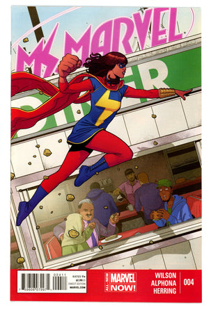 Ms. Marvel Vol 3 4 High Grade (2014)
