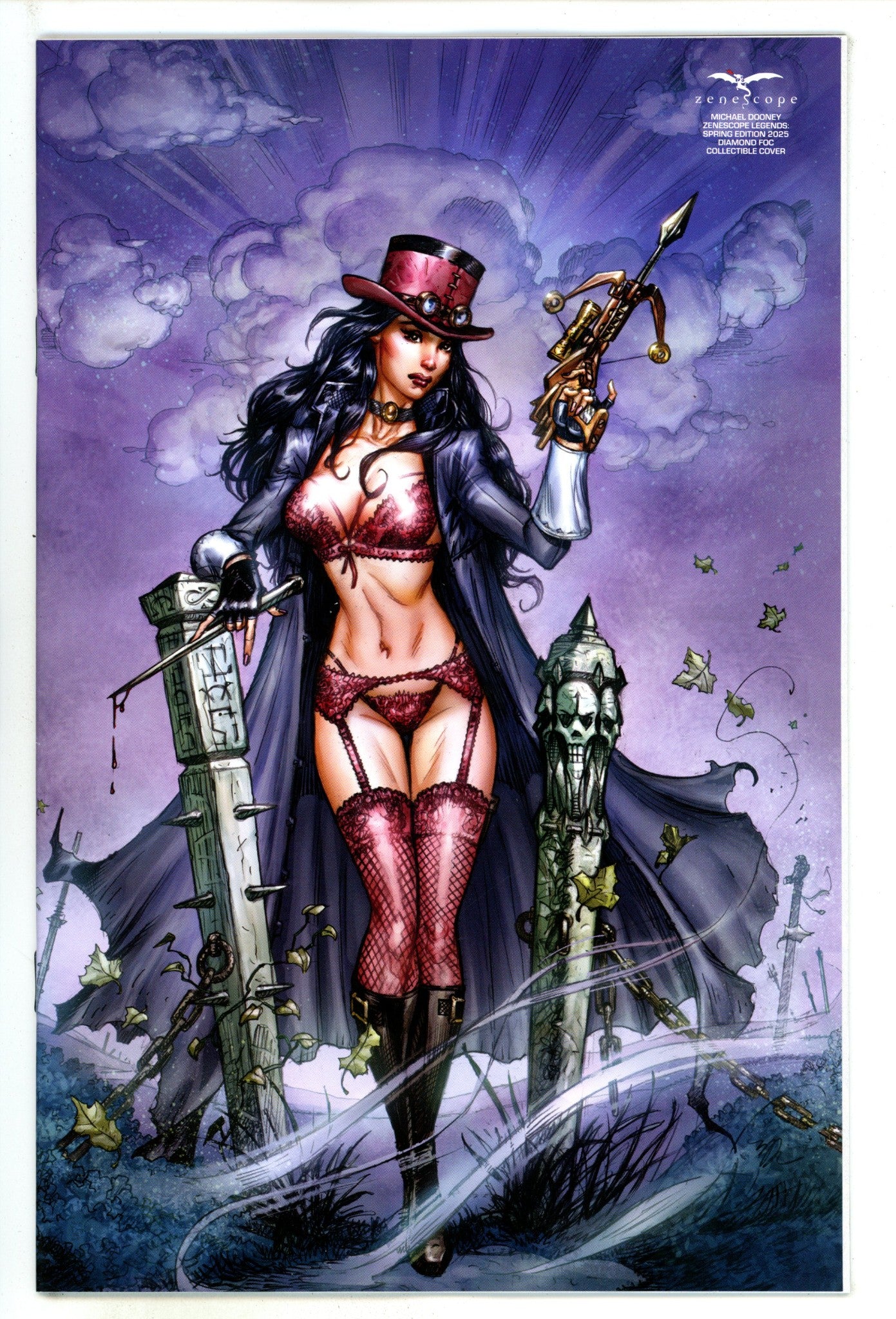 Zenescope Legends 1 Dooney Risque Incentive Variant VF/NM (1900)