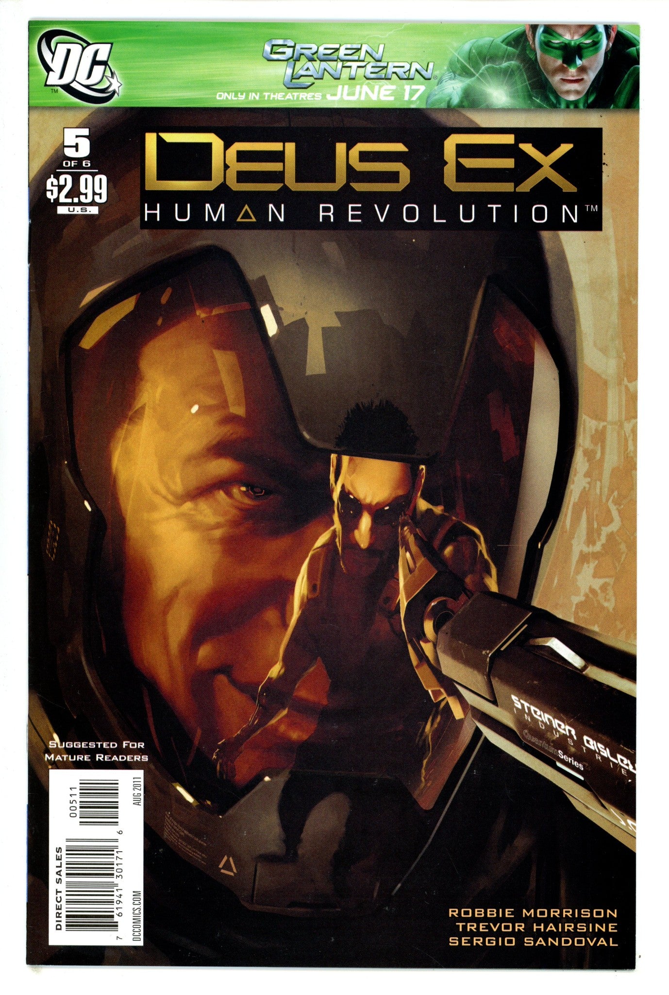 Deus Ex 5 NM- (9.2) (2011)