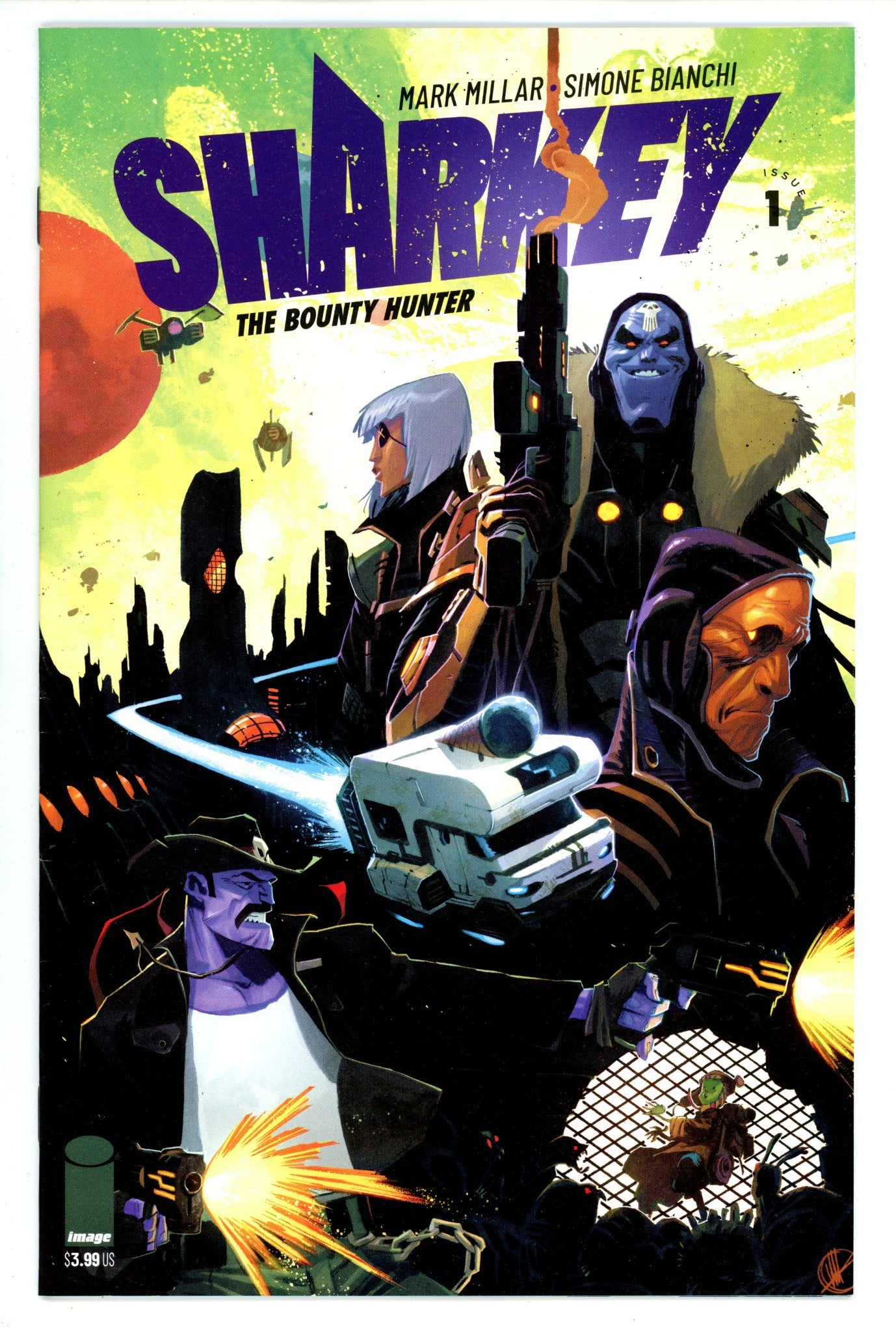 Sharkey the Bounty Hunter 1 High Grade (2019) Scalera Variant 