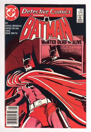 Detective Comics Vol 1 546 VF (8.0) (1985) Canadian Price Variant