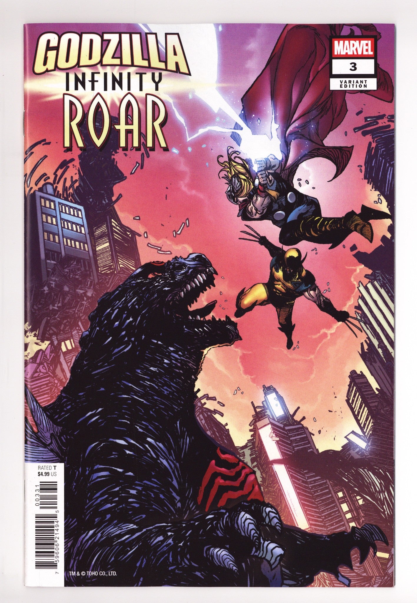 Godzilla: Infinity Roar  3 Randal  Variant   (2026)