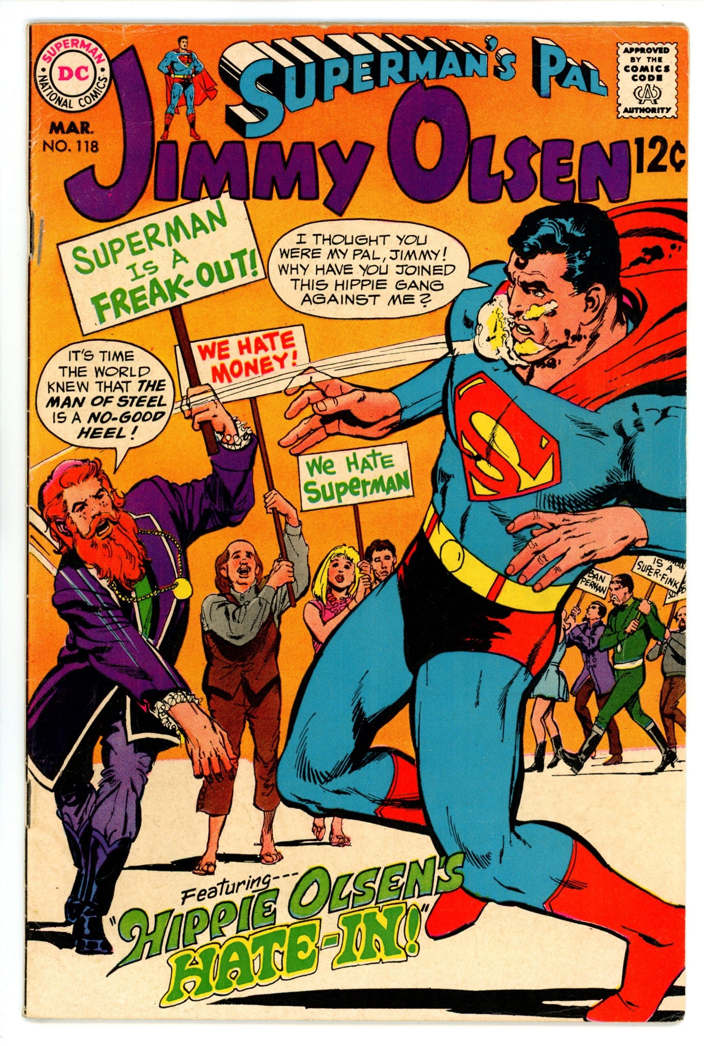 Superman's Pal, Jimmy Olsen 118 VG/FN (5.0) (1969) 