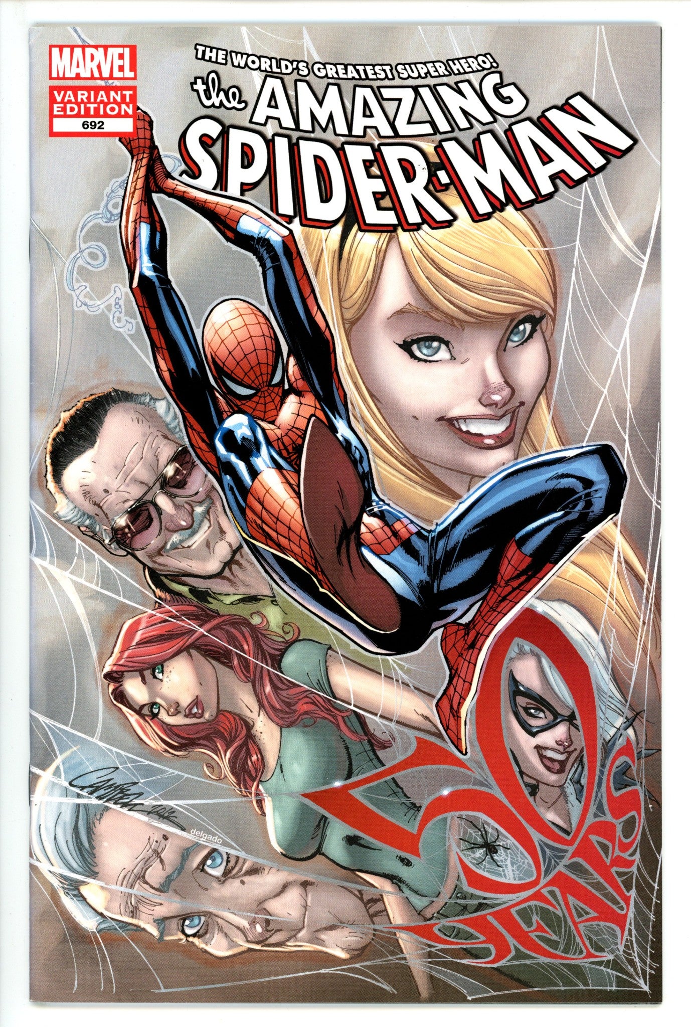 The Amazing Spider-Man Vol 2 692 Campbell Exclusive Variant VF- (2012)