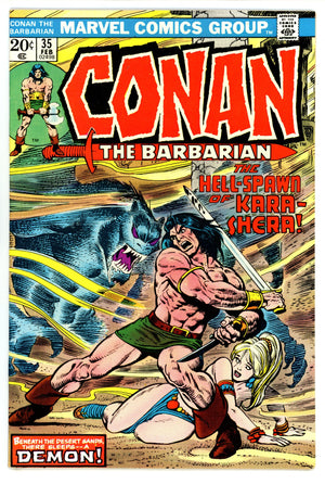 Conan the Barbarian Vol 1 35 VF+ (8.5) (1974) 