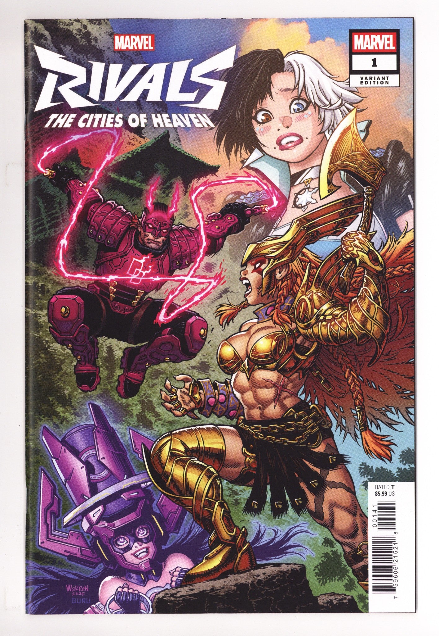 Marvel Rivals: The Cities Of Heaven 1 Warren Variant (2025)
