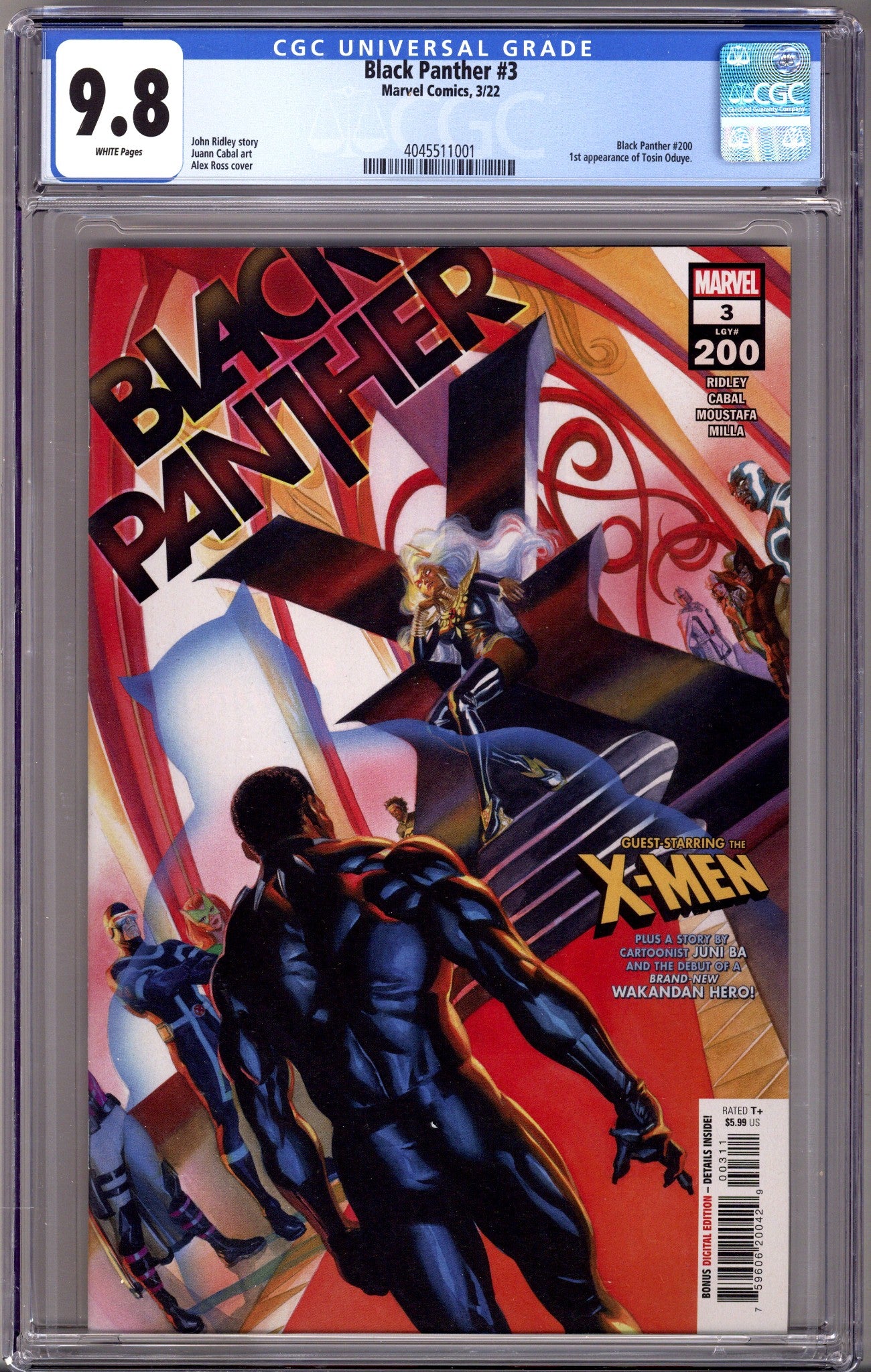Black Panther Vol 8 3 (200) CGC 9.8 (NM/M) (2022) 
